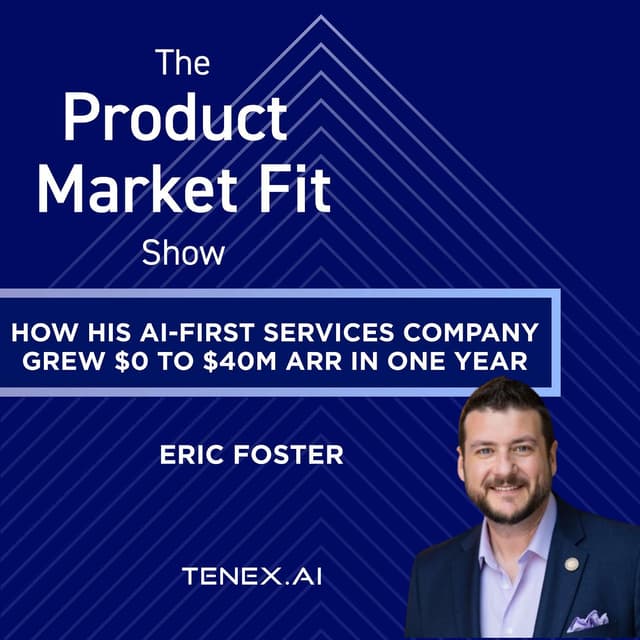 How Tenex Hit $43M ARR in Year One: Eric Foster