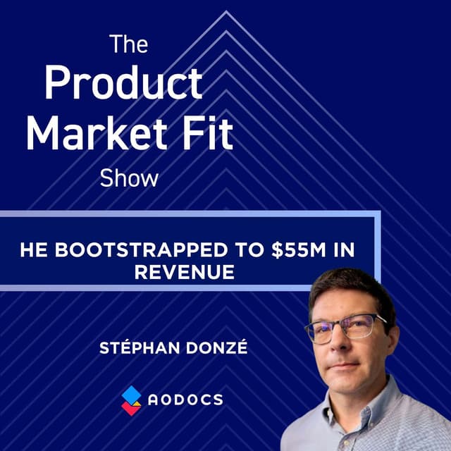 Bootstrapping to $55M: Stéphan Donzé's Anti-VC Playbook