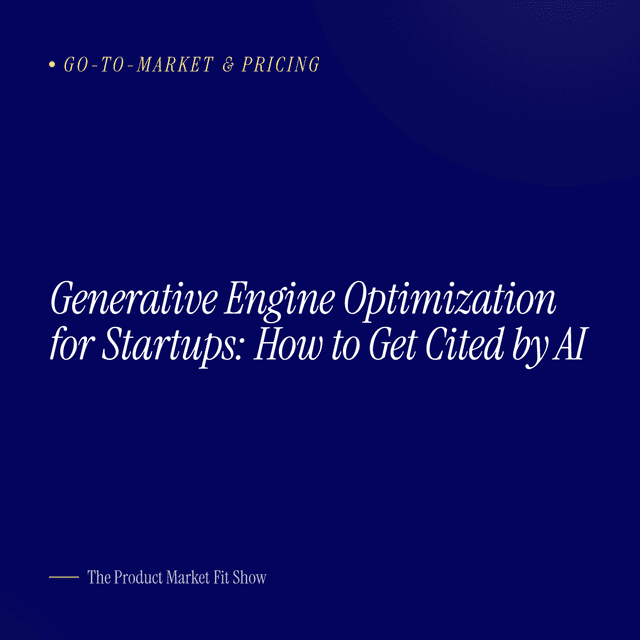 Generative Engine Optimization for Startups: How to Get Cited by AI