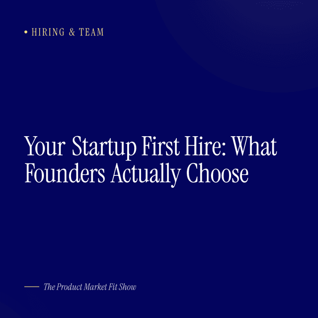 Your Startup First Hire: What Founders Actually Choose